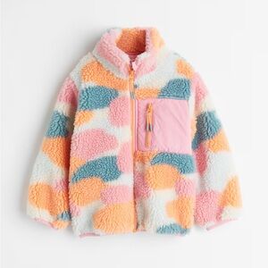 H&M Girls Teddy Jacket